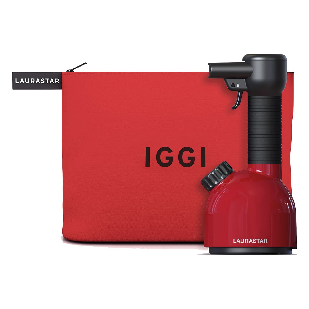 Laurastar IGGI Travel Edition rot Dampfbürste