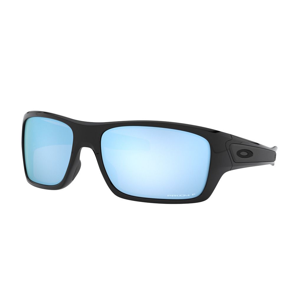 Oakley TURBINE - Lunettes de soleil Homme polished black/prizm deep water polarized