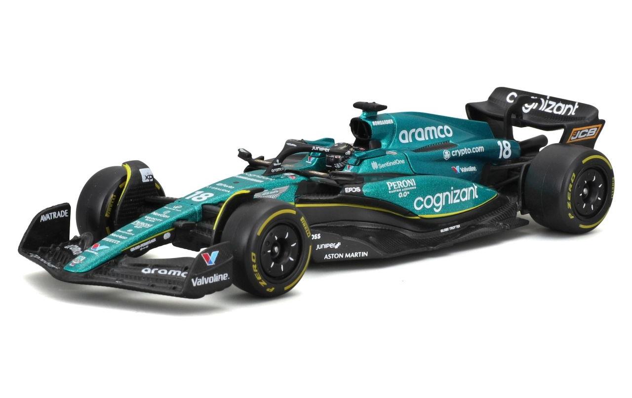 Aston Martin F1 AMR23 Stroll 2023 1:43Sammlermodell im Massstab 1:43