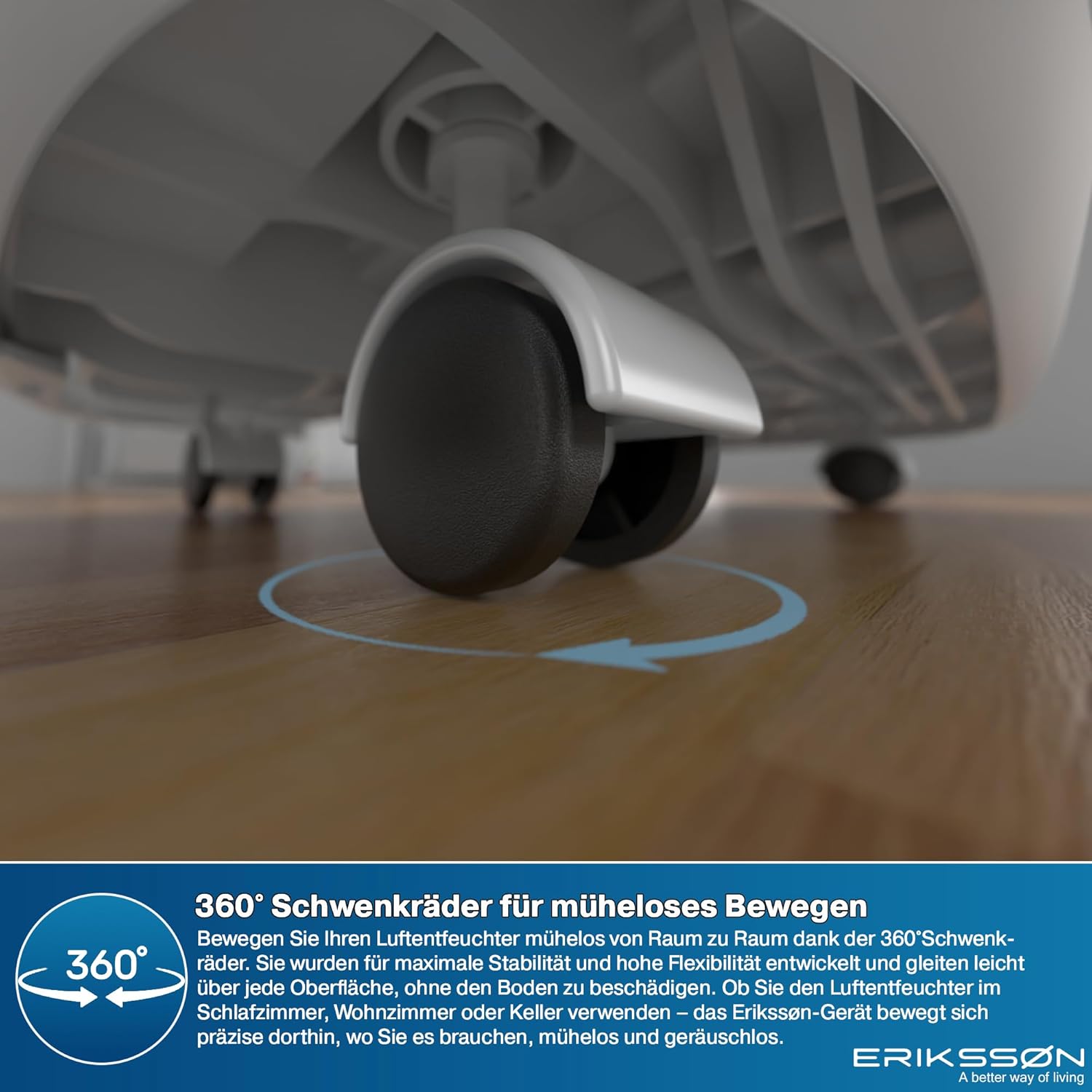 Luftentfeuchter mit LED Display, Timer & Kindersicherung | entfernt 16L Feuchtigkeit je 24h | für Raumgröße ca. 70m² (140m³) | energiesparender Raumentfeuchter mit Feuchtigkeitssensor