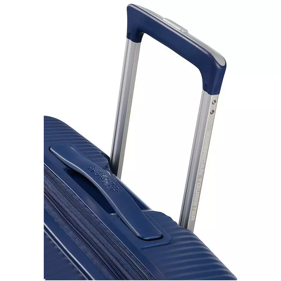 American Tourister Soundbox - 4-Rollen-Kabinentrolley S 55 cm erw. midnight navy