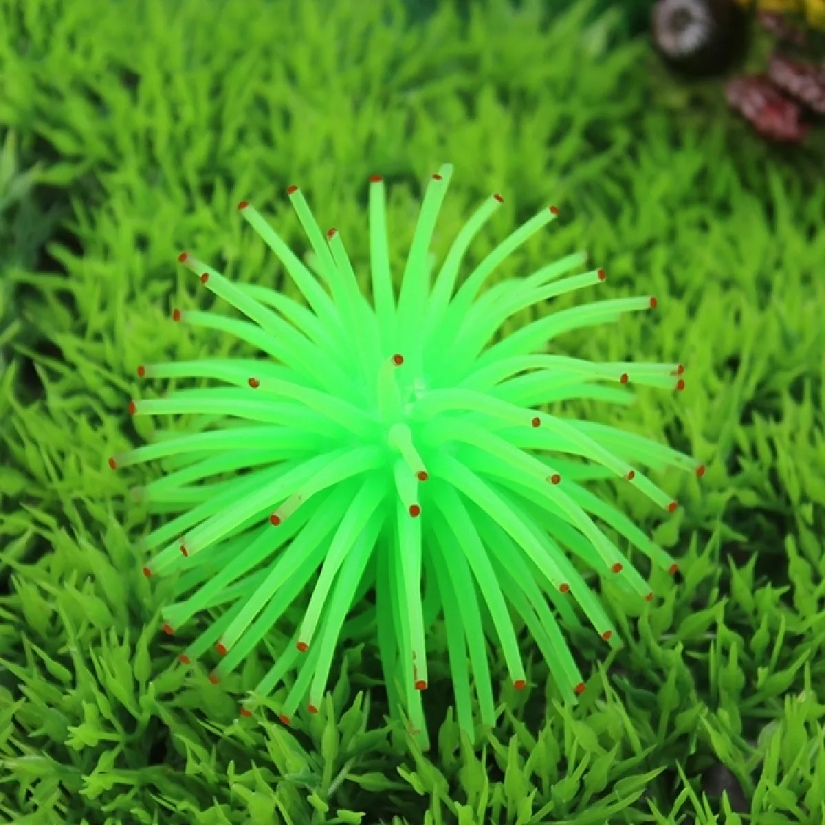 Wewoo Décoration aquarium vert - 3 PCS