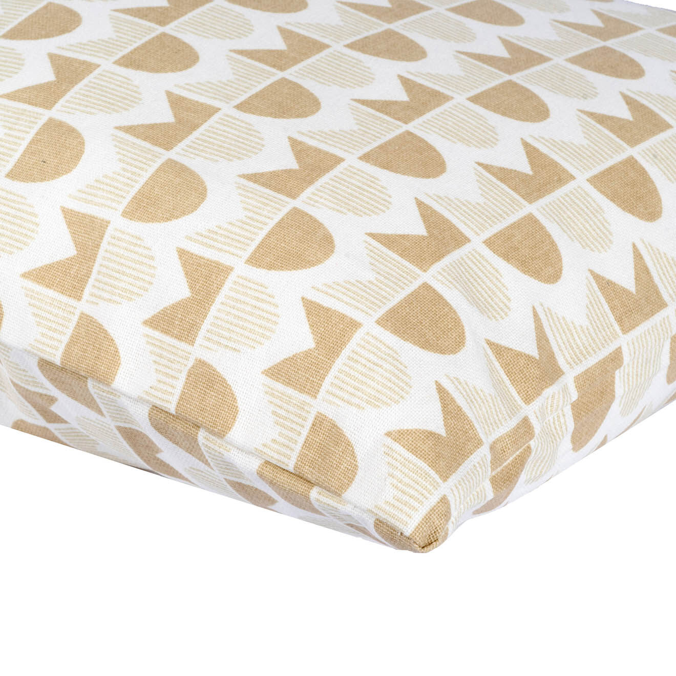 Febronie Housse de coussin d'extérieur Skandi sable - 50x30 cm