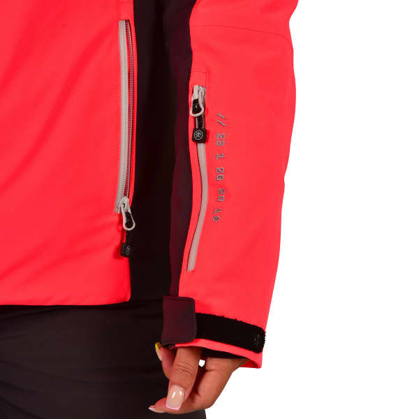 Veste de ski WATTS FICTION W FLUO PINK