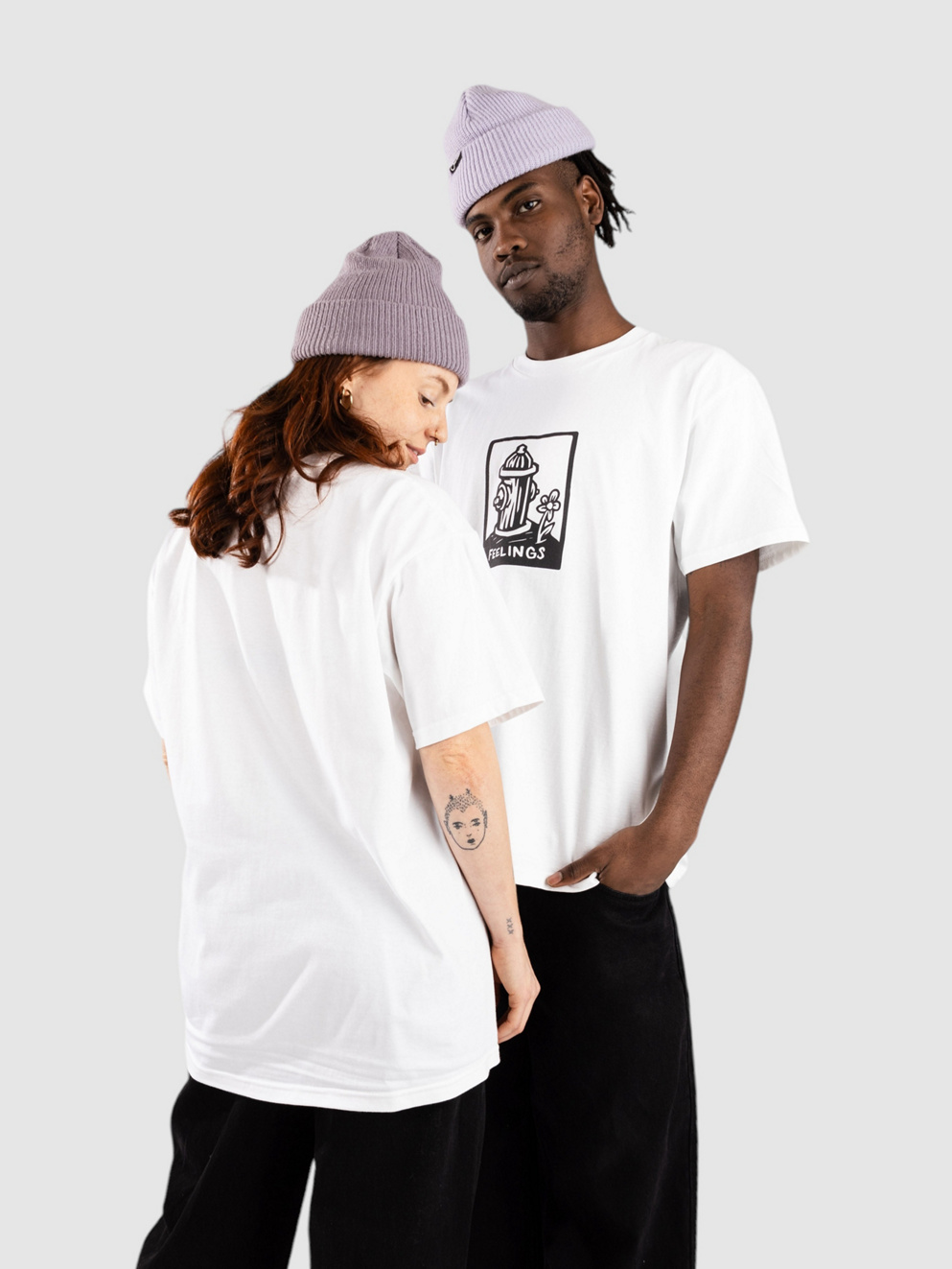 And Feelings Hydrant T-Shirt white
