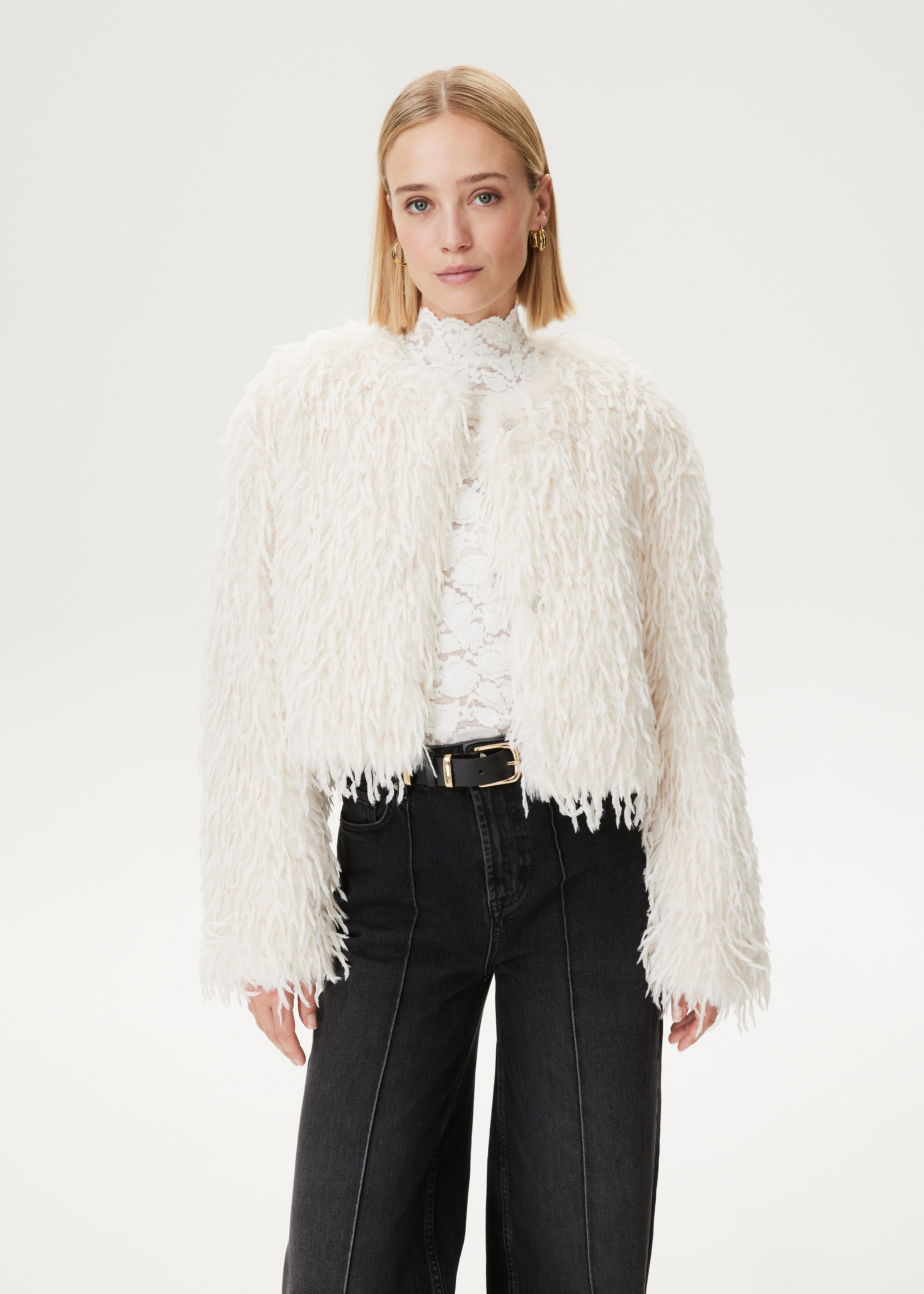 Jacket met franjes