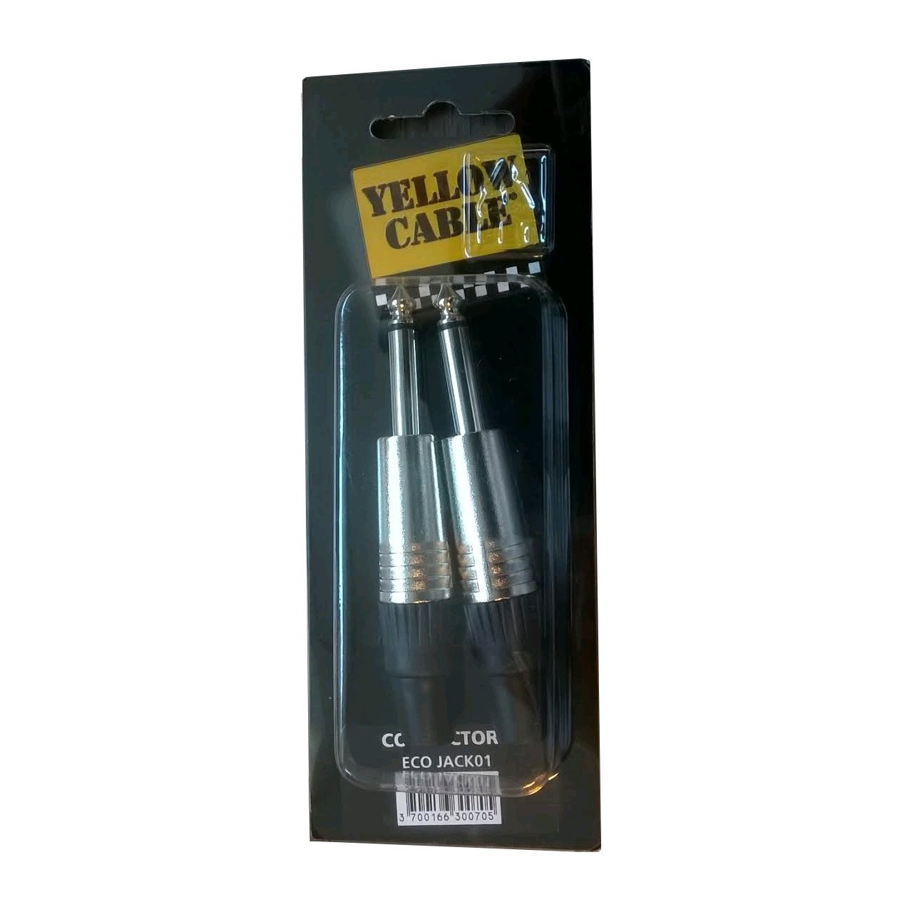 Yellow Cable JACK01 jack-connector rechte plug (set van 2)