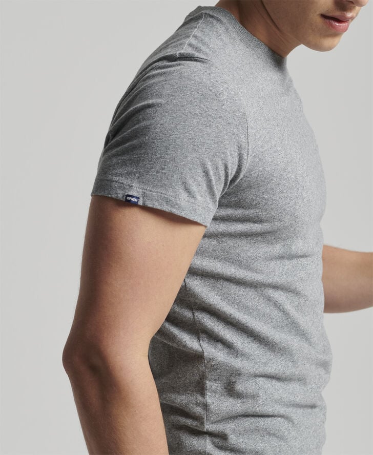 Superdry VINTAGE LOGO EMB TEE Noos grey marl