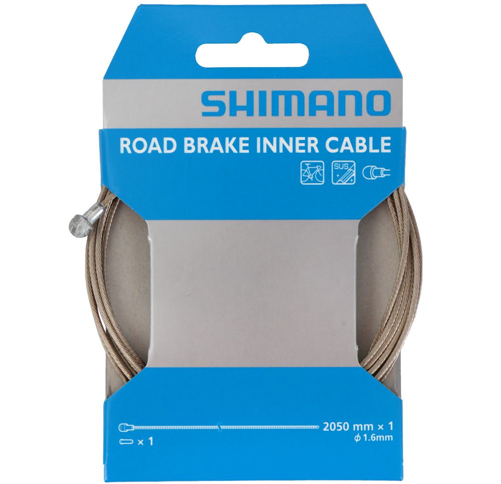 Shimano Rennrad Edelstahl SUS Bremszug 1,6mm x 2050mm kaufen | Bike-Discount
