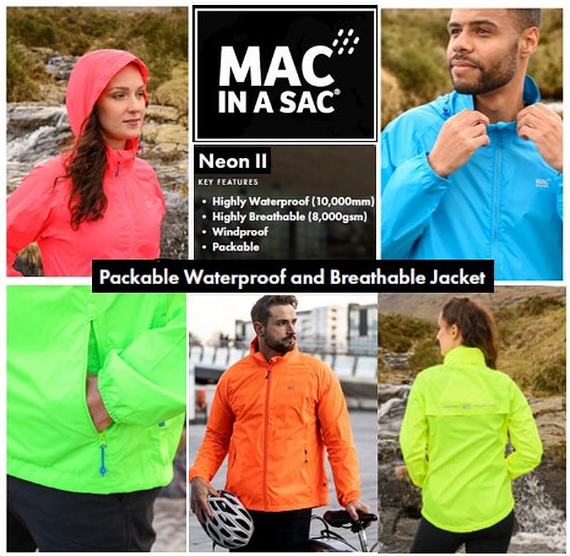 Regenjacke NEON 10'000 Wassersäule