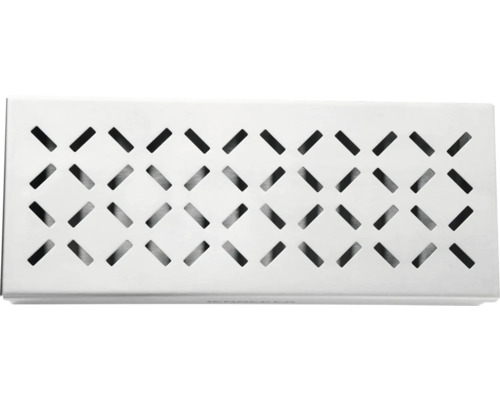 Tenneker rookbox roestvrij staal 22,5x9,7cm
