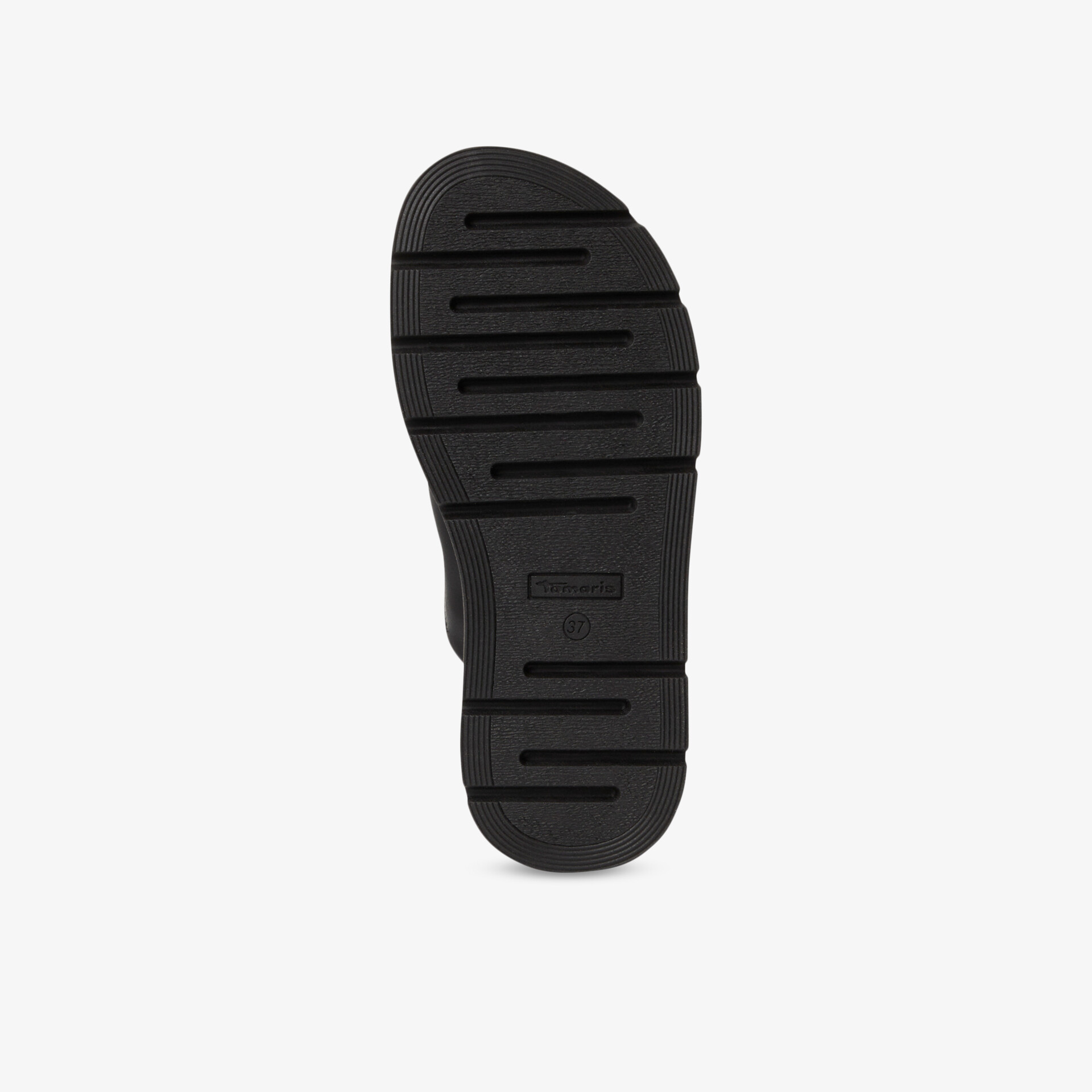 Tamaris Damen Plateausandalen schwarz