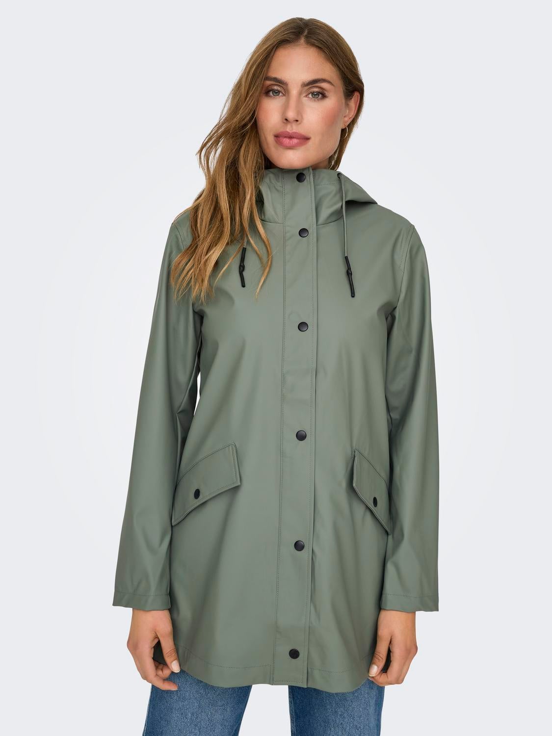 ONLELISA Regenmantel Agave Green