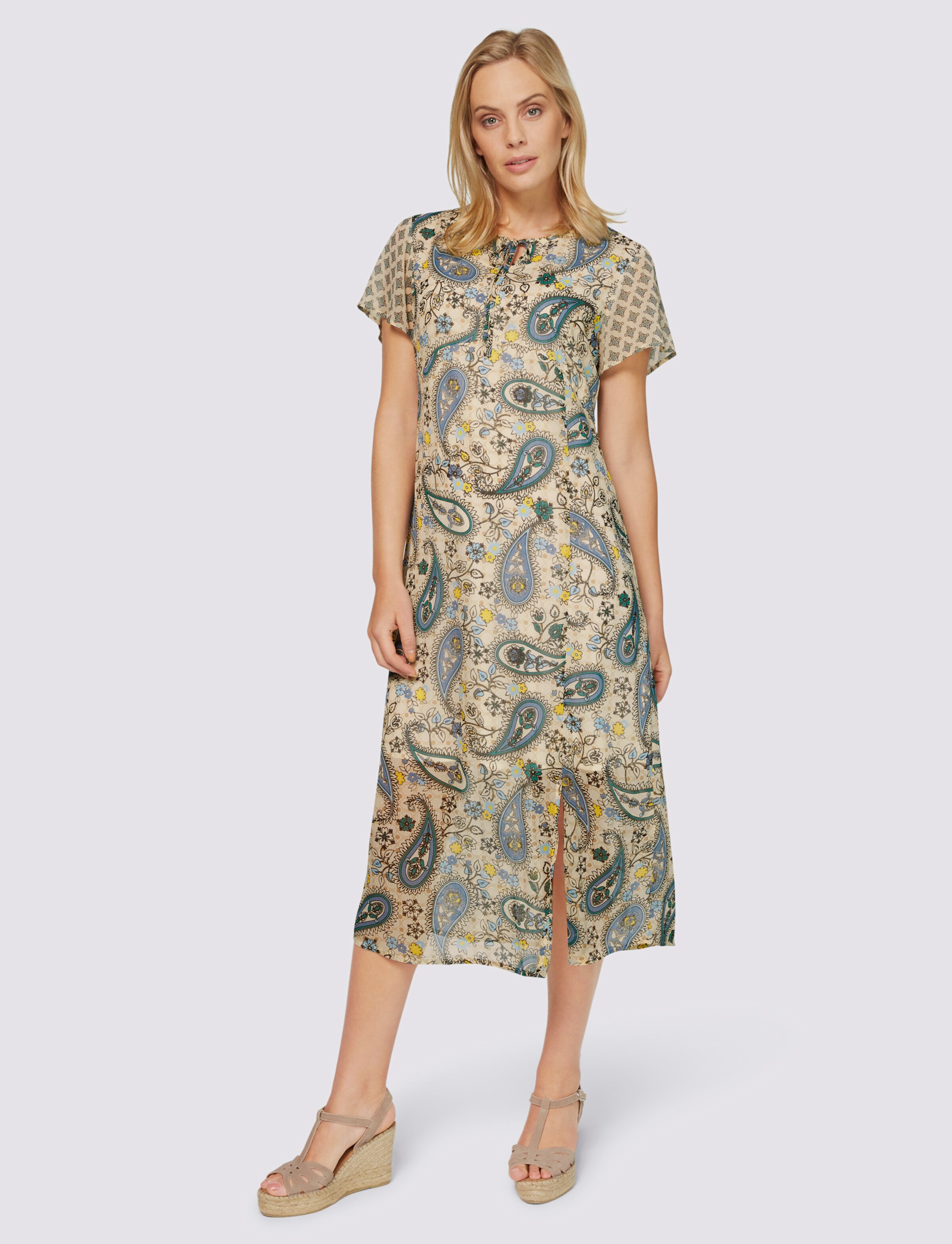 Druck-Kleid