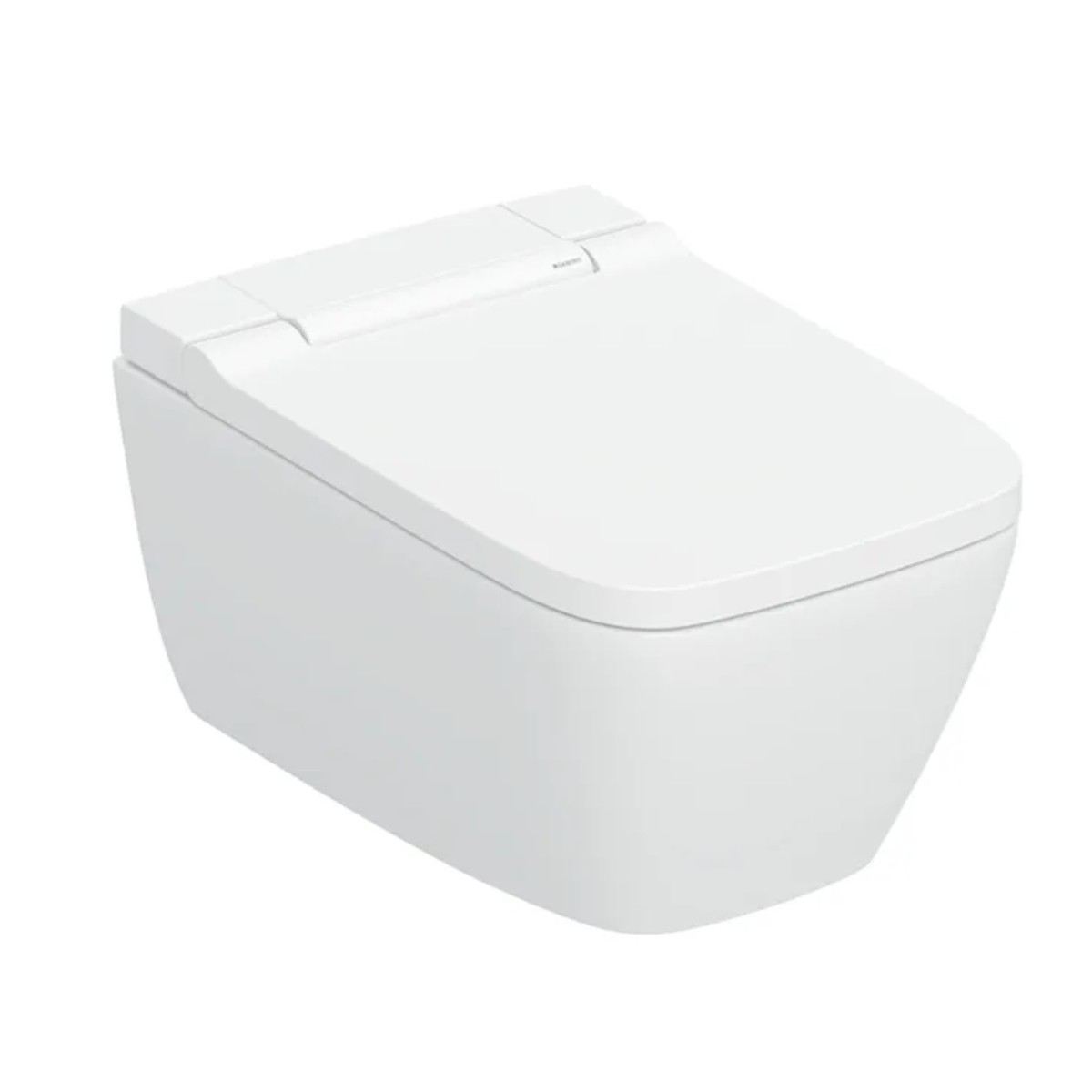 Geberit AquaClean Sela Square douche wc met KeraTect wit glans