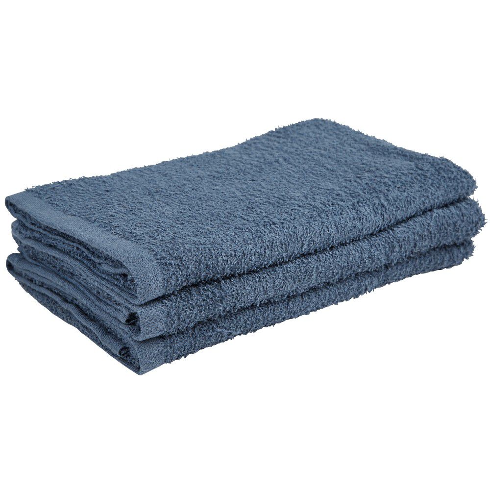 Serviette de toilette coton x3