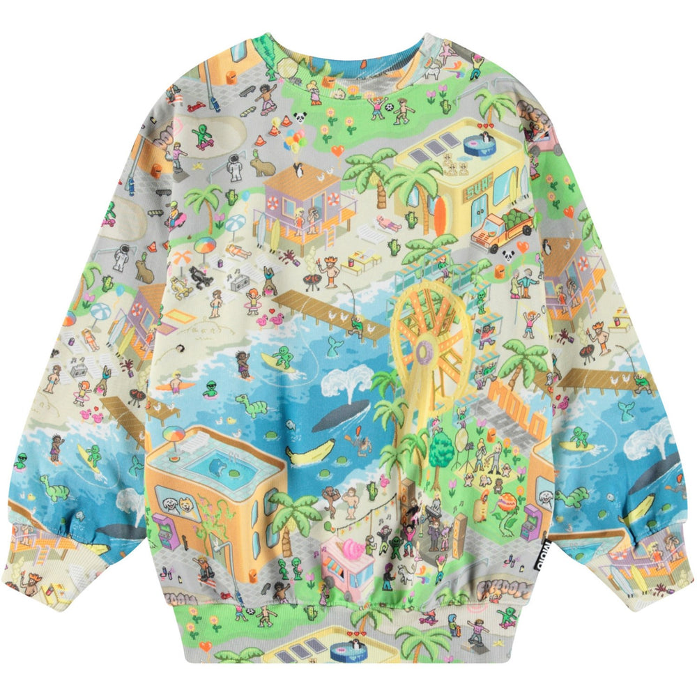 Køb Molo Pixelcation Monti Sweatshirt