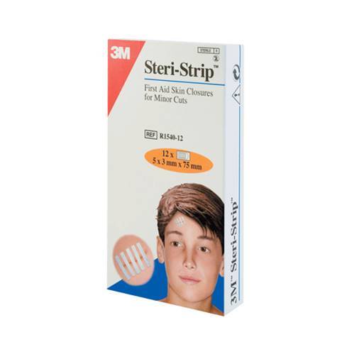 Steri Strip Fita Sutura 3x75 Mm X 5