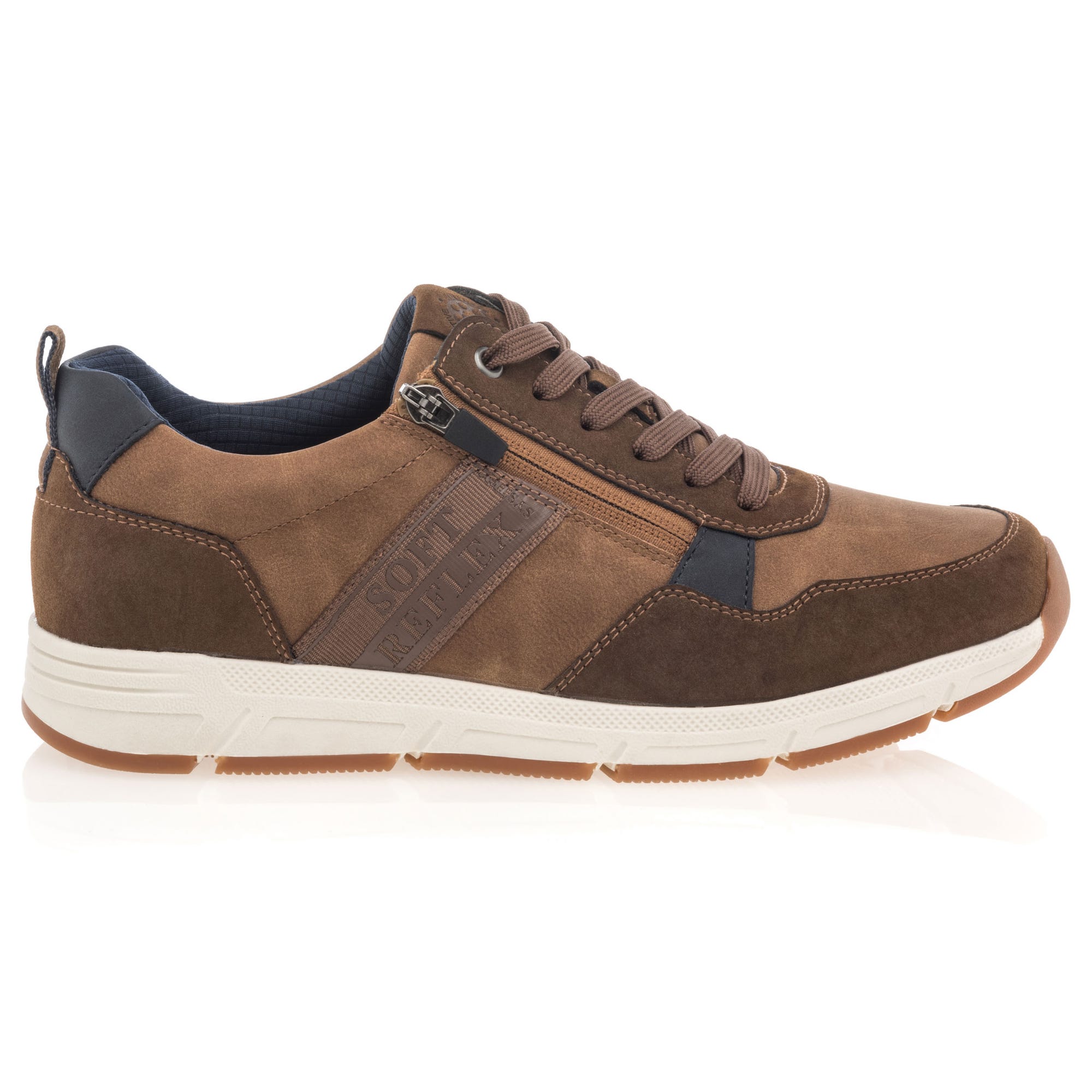 Baskets basses Homme cognac