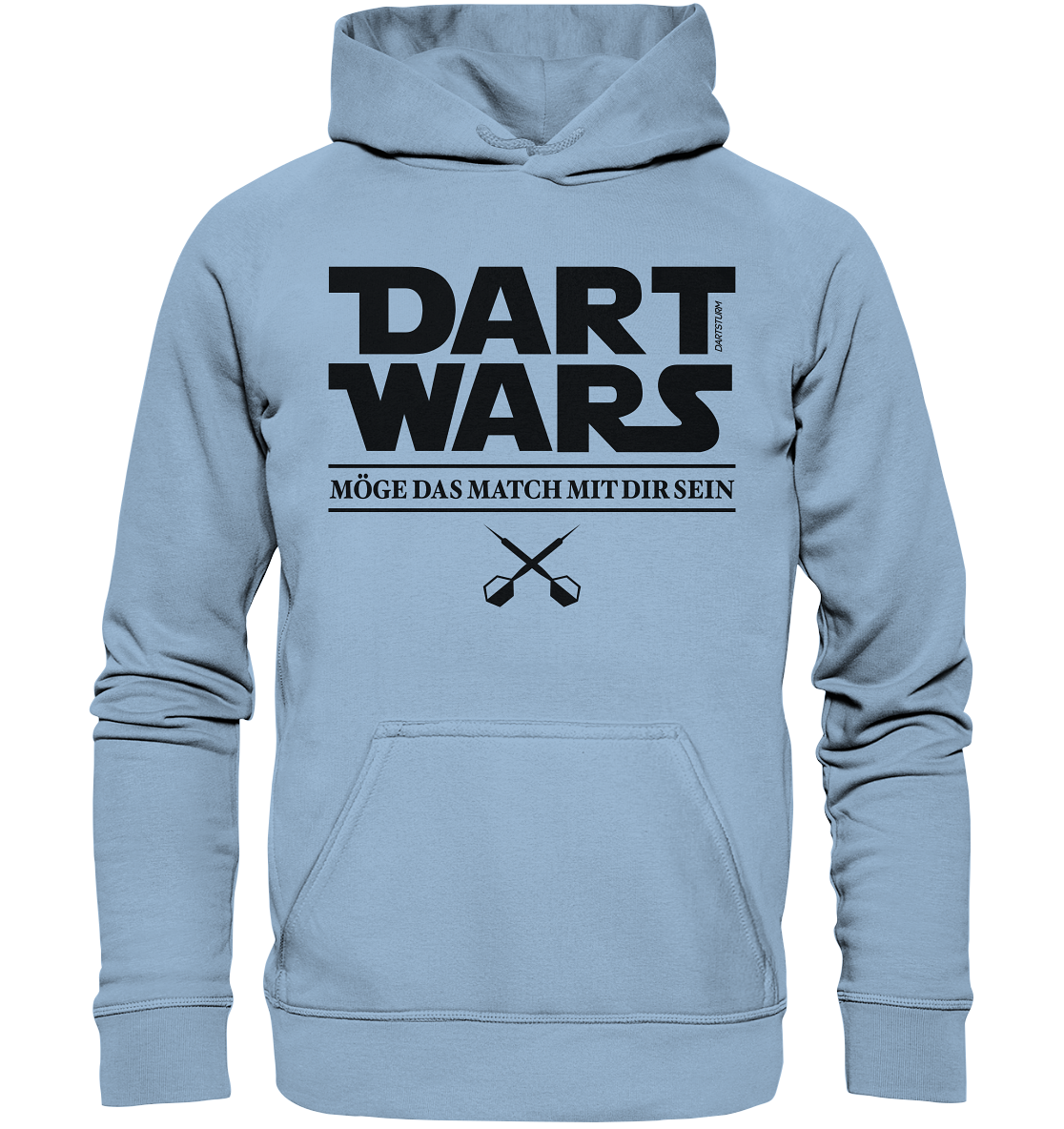 DartSturm - Dart Wars Schwarz - Basic Unisex Hoodie