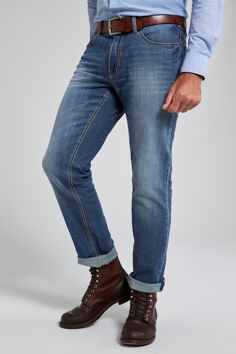 Jeans, FLEXNAMIC®, Kontrast Stitching, 5-Pocket, Straight Fit