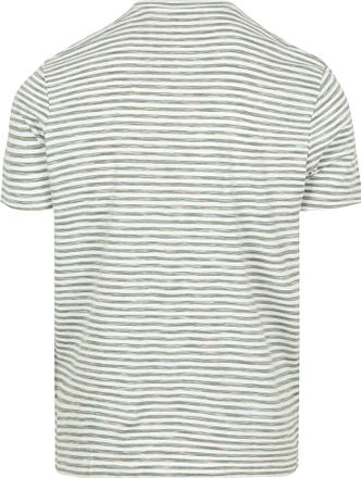 No Excess Stripes T-Shirt Green 27340370SN-050 kopen