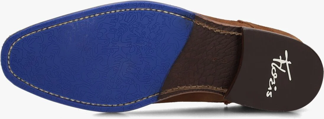 FLORIS VAN BOMMEL bruine floris van bommel nette schoenen sfm-50034