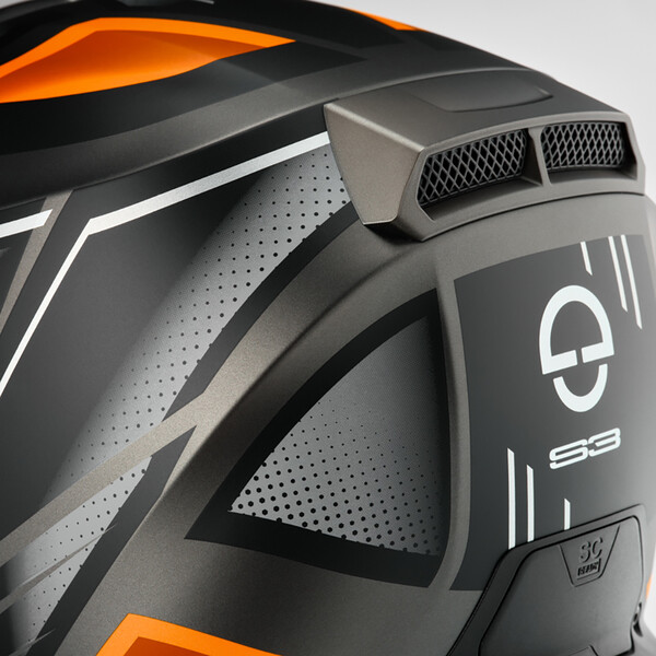 Schuberth - Casque S3 Storm Noir Mat / Orange