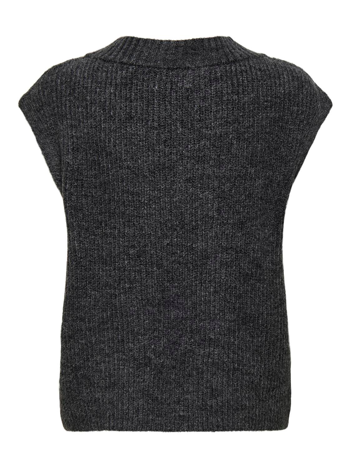 ONLEMMA Strickpullover Dark Grey Melange