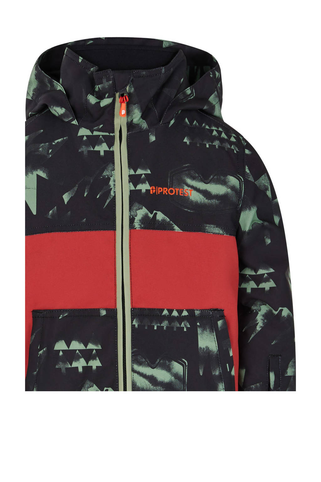 Protest ski-jack Trick TD zwart/rood
