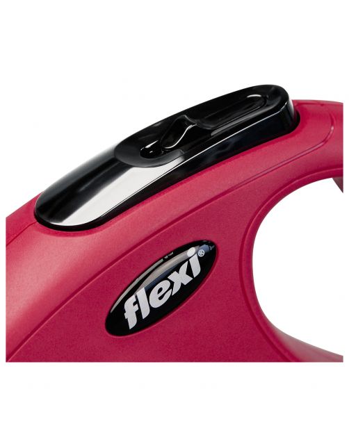 Flexi Rollijn Classic Koord S Rood - Hondenriem