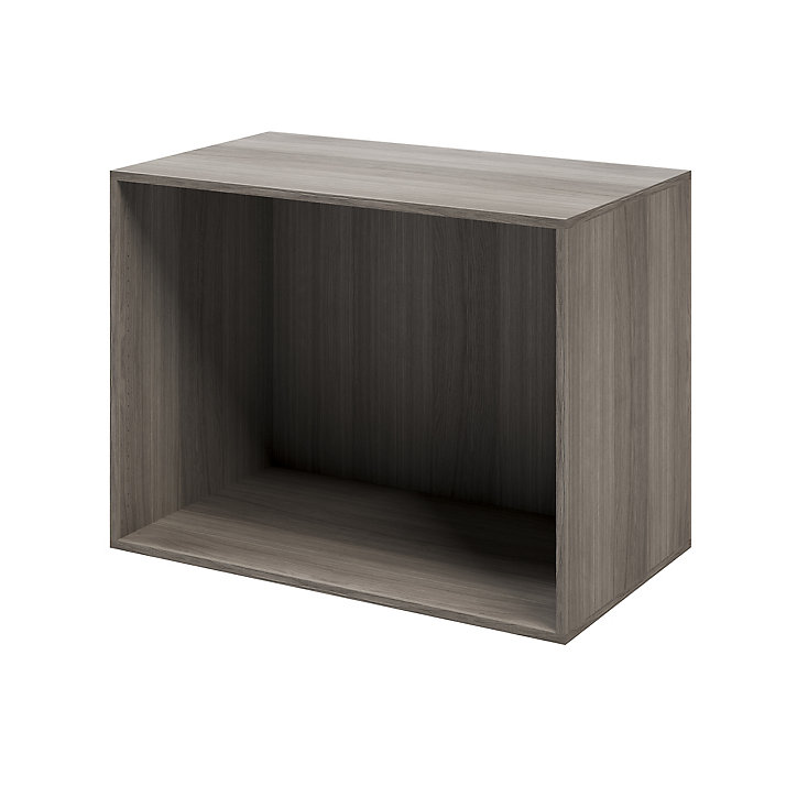 Caisson effet chêne grisé GoodHome Atomia H. 75 x L. 100 x P. 58 cm