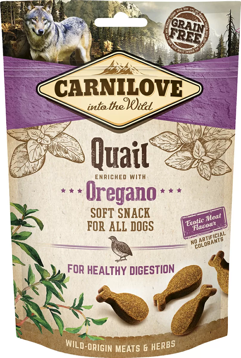 Carnilove Semi Moist Snack Vagtel - 200 g