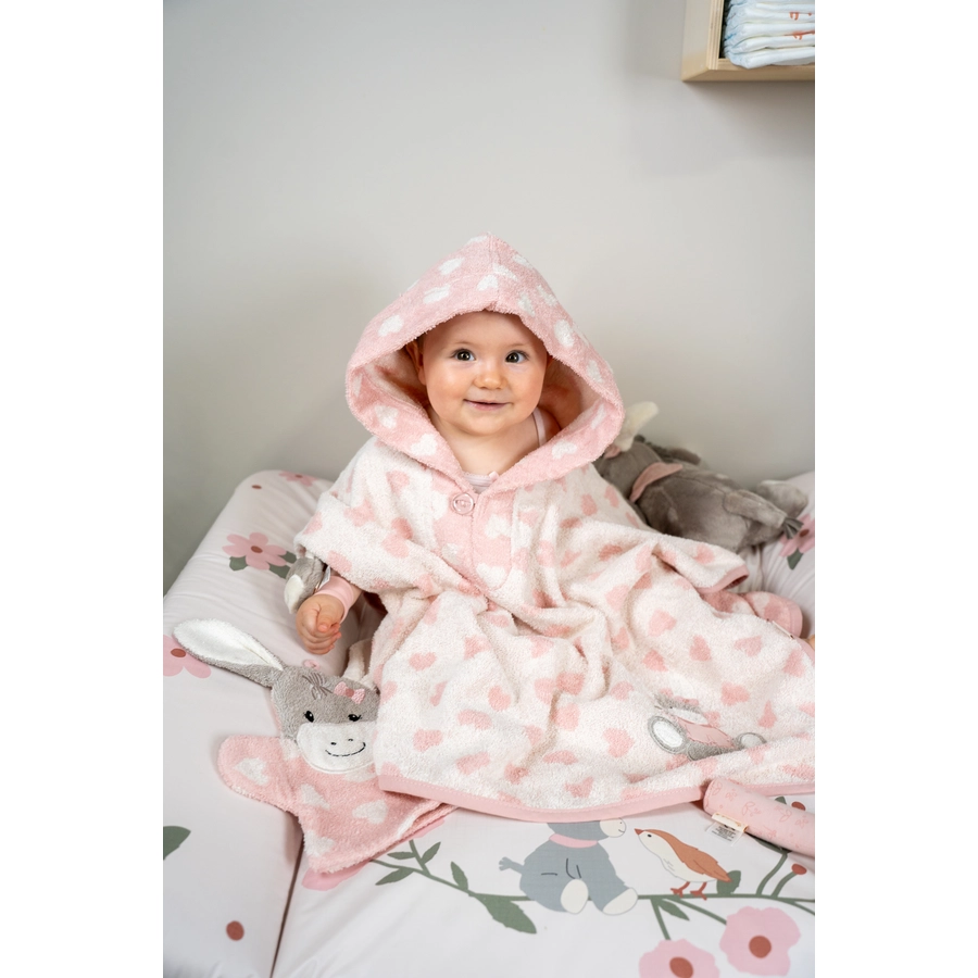 Sterntaler Badeponcho Emmi Girl zartrosa