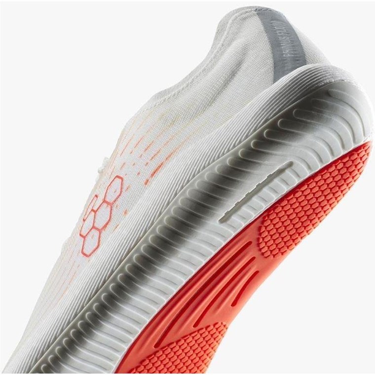 Vivobarefoot Primus Flow Bright White/Neon Orange