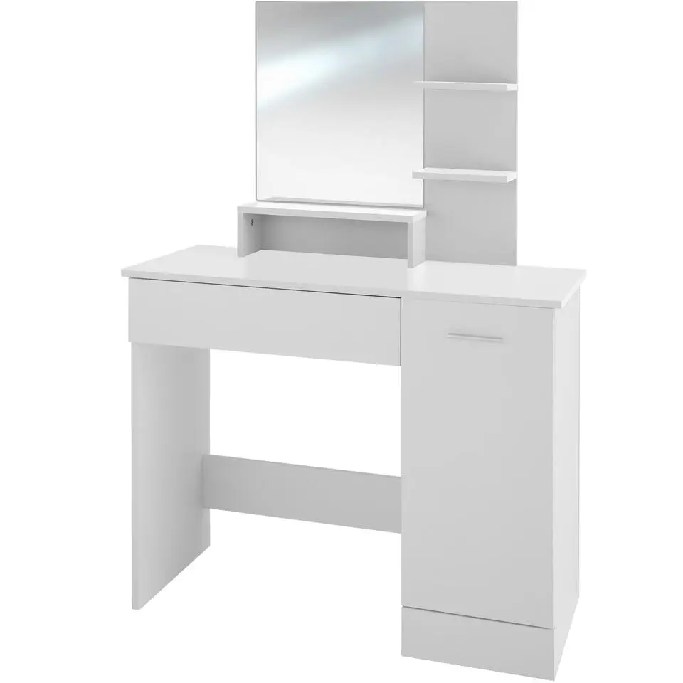 tectake Makeup-tafel Zoe , Wit