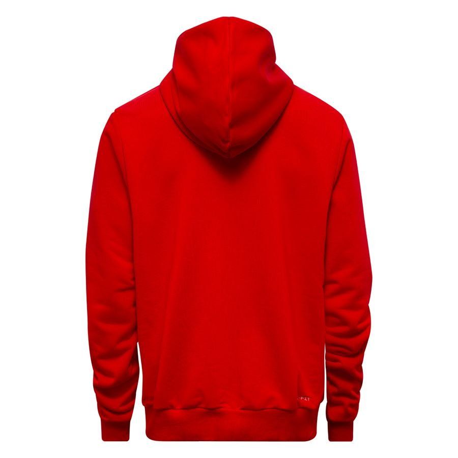 Nike Sweat à Capuche Dri-FIT SI - Rouge/Blanc