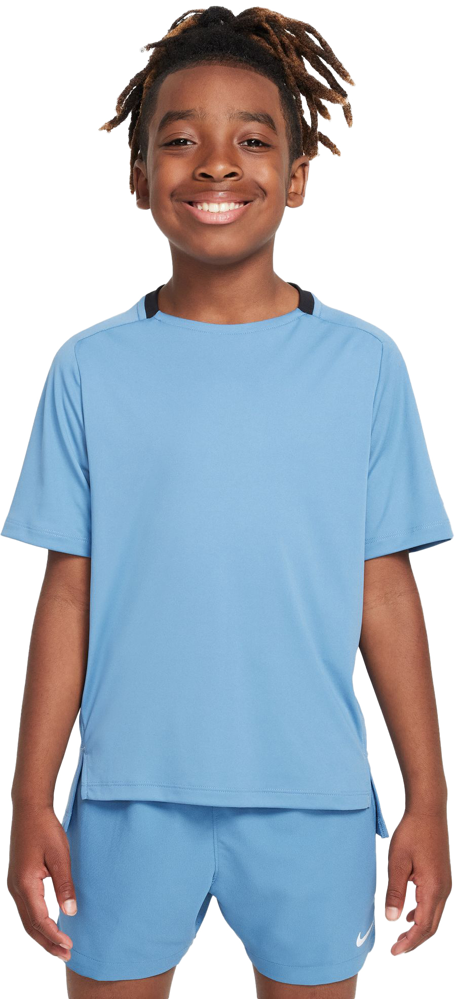 Dri-FIT Multi Tech T-Shirt Junior 429/Aegean Storm/Black/Reflective Silver