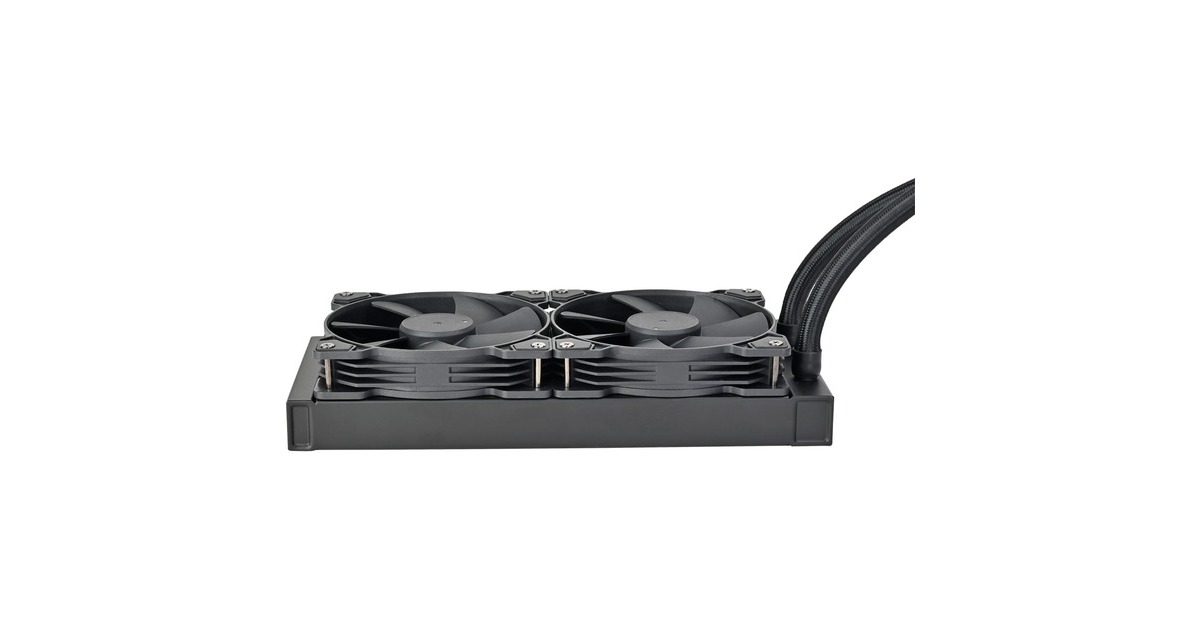 SilverStoneNovaPeak 240 SST-NP240B waterkoeling  (Zwart)