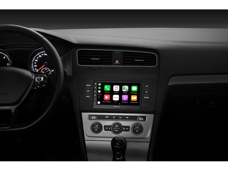 Pioneer Mediacenter SPH-DA250DAB-AN 2 DIN Pioneer SPH-DA250DAB-AN Auto Media-Receiver Schwarz WLAN 50 W Bluetooth