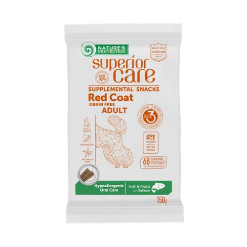 Nature's Protection Cuidado Hipoalergênico Salmão Oral Snack 150 g