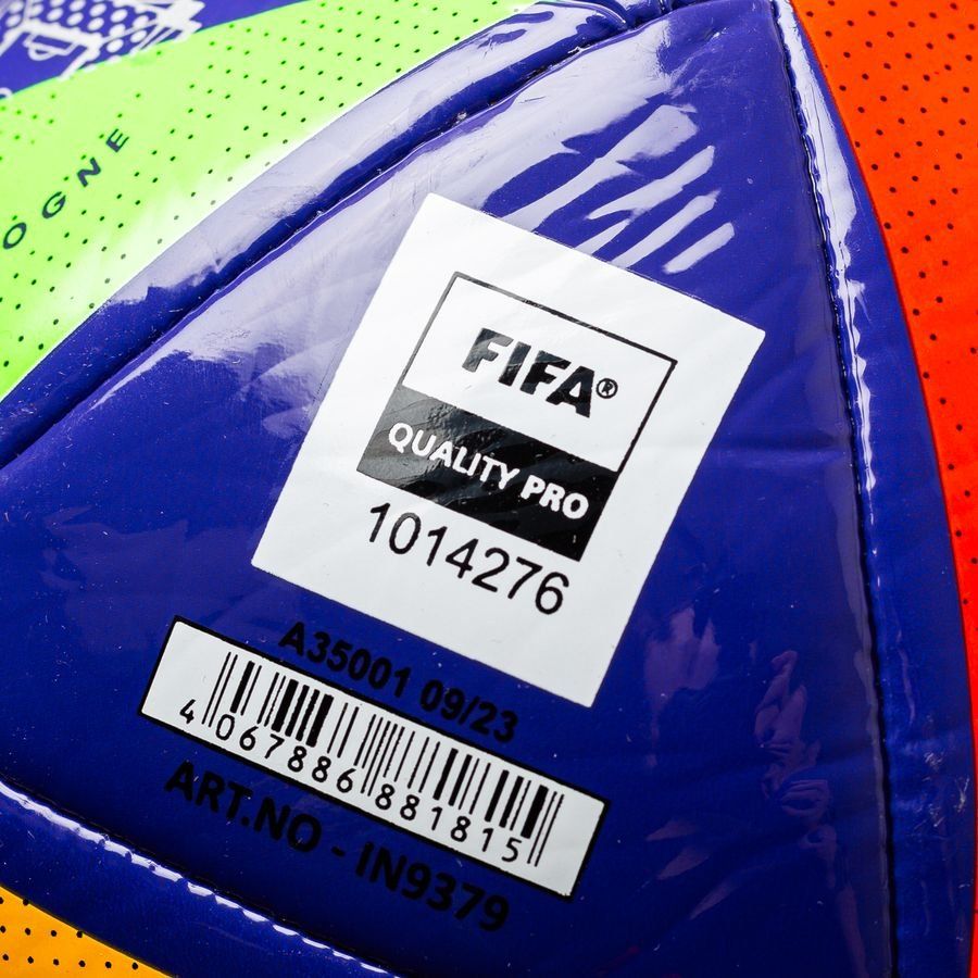 adidas Ballon FUSSBALLLIEBE Pro Beach EURO 2024 - Violet/Noir/Argenté