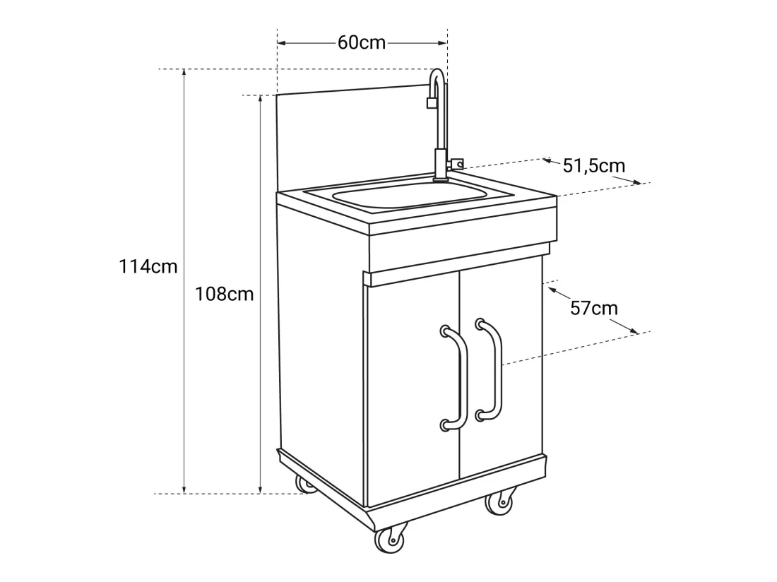 Meuble d'appoint EVIER FIDGI - COOK'IN GARDEN