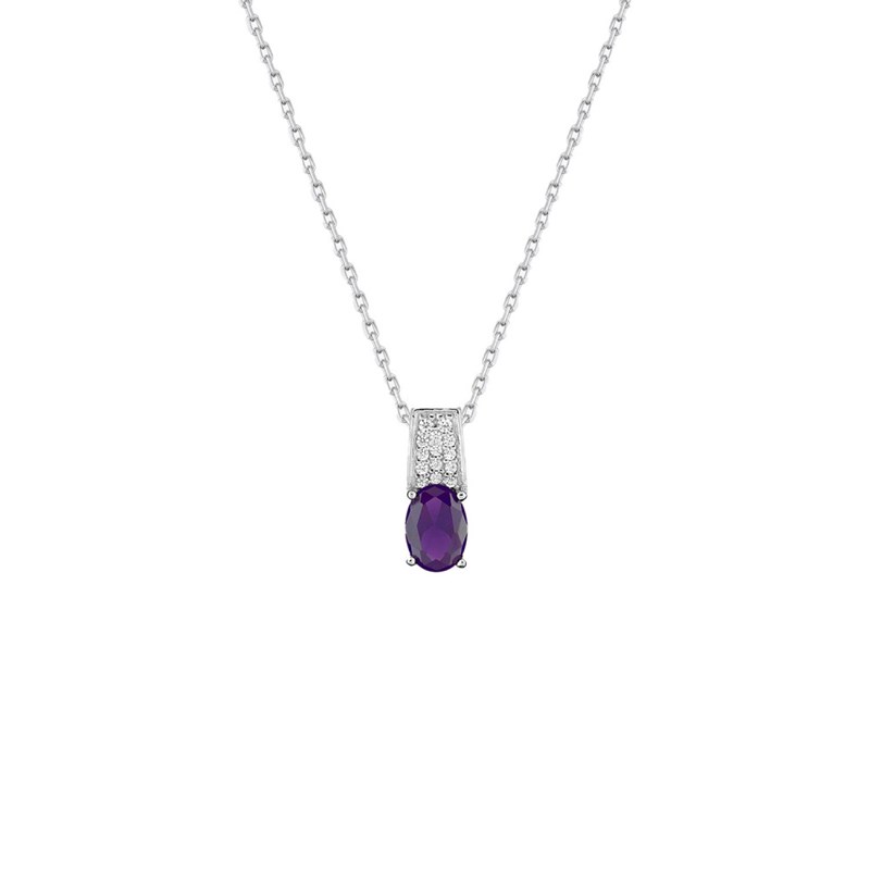 Collier Femme - Argent 925 - Longueur : 42 cm