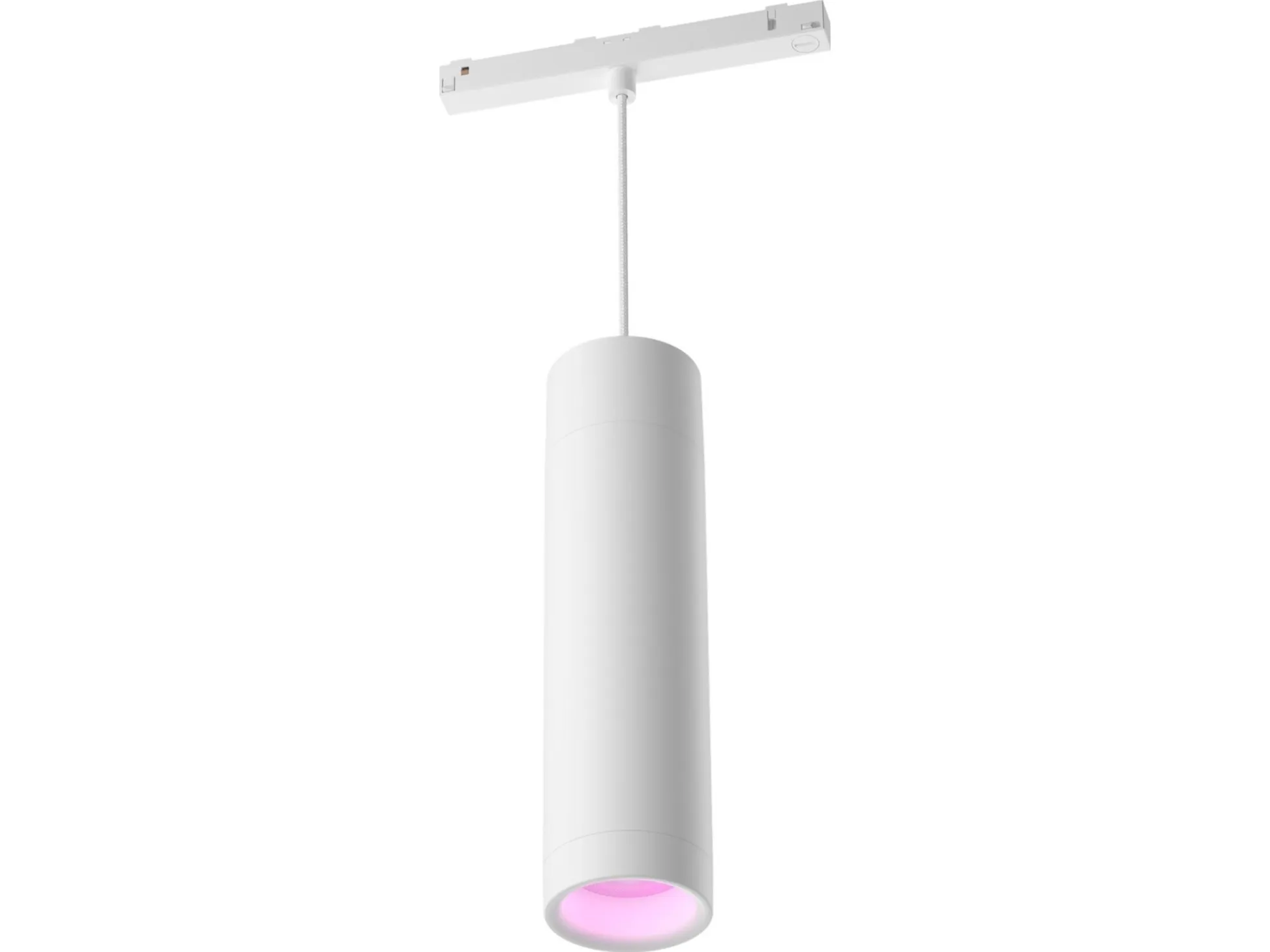 Philips Hue White and Color Ambiance - Vedhængslampe - LED-lyspære - 5.2 W - 2000-6500 K - cylinder - hvid