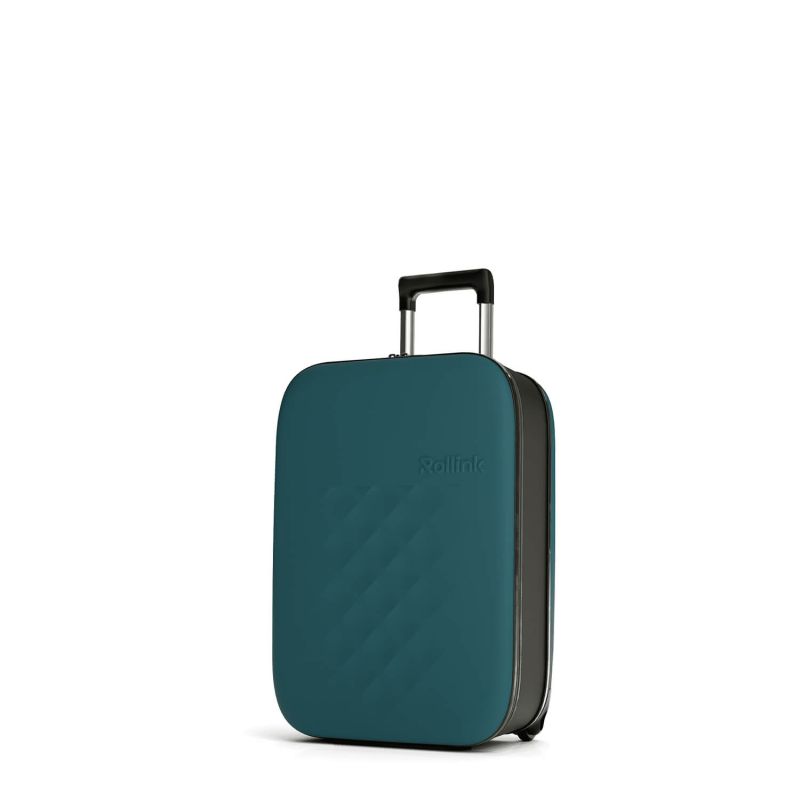 Valise cabine hybride pliable Flex Vega 55 cm Deep Lagoon