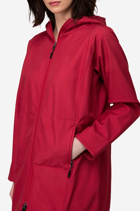 Softshell-Jacke, 3fach Funktion, Kapuze, Langarm