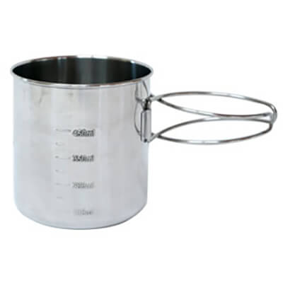 Basic Nature - Gobelet en inox Space Safer - Tasse