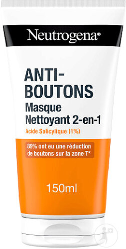 Neutrogena Masque Nettoyant 2-En-1 Tube 150ml