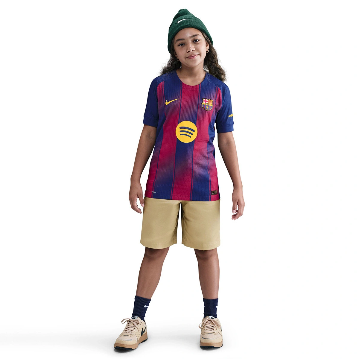 Camisola Nike Authentic FC Barcelona Primeiro Equipamento 2025-2026 Criança